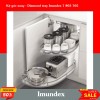 Kệ góc xoay - Diamond tray Imundex 7 803 705
