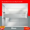 Ray hộp Blum X1 màu xám 30kg 551.23.200