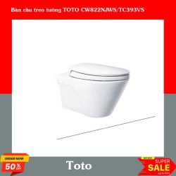 Bàn cầu treo tường TOTO CW822NJWS/TC393VS