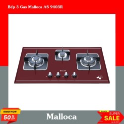 Bếp 3 Gas Malloca AS 9403R