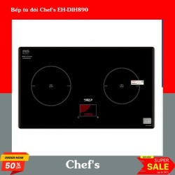 Bếp từ đôi Chef's EH-DIH890