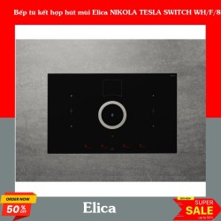 Bếp từ kết hợp hút mùi Elica NIKOLA TESLA SWITCH WH/F/80 - PRF0146213