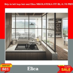 Bếp từ kết hợp hút mùi Elica NIKOLATESLA FIT BL/A/70 PRF0167054