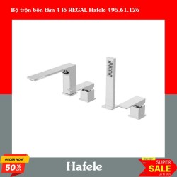 Bộ trộn bồn tắm 4 lỗ REGAL Hafele 495.61.126