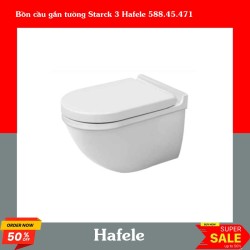 Bồn cầu gắn tường Starck 3 Hafele 588.45.471