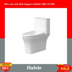 Bồn cầu một khối Sapporo Hafele 588.79.406