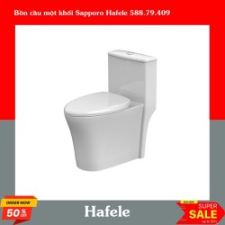 Bồn cầu một khối Sapporo Hafele 588.79.409