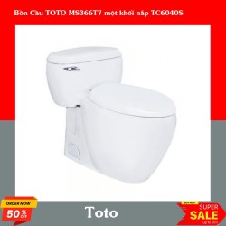 Bồn Cầu TOTO MS366T7 một khối nắp TC6040S