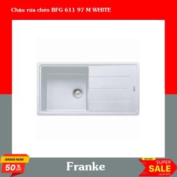 Chậu rửa chén BFG 611 97 M WHITE