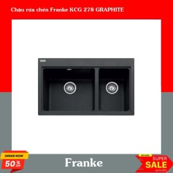 Chậu rửa chén Franke KCG 278 GRAPHITE