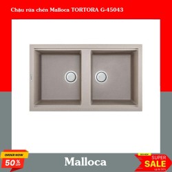 Chậu rửa chén Malloca TORTORA G-45043