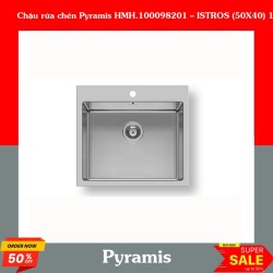 Chậu rửa chén Pyramis HMH.100098201 – ISTROS (50X40) 1B
