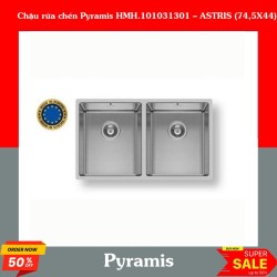 Chậu rửa chén Pyramis HMH.101031301 – ASTRIS (74,5X44) 2B