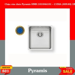 Chậu rửa chén Pyramis HMH.101046101 – LYDIA (40X40) 1B