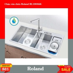 Chậu rửa chén Roland RL10046K
