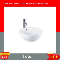 Chậu rửa Lavabo TOTO đặt bàn LT523R/LT523S