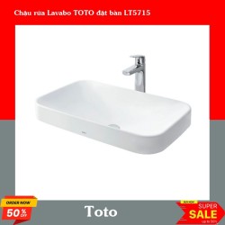 Chậu rửa Lavabo TOTO đặt bàn LT5715