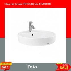 Chậu rửa Lavabo TOTO đặt bàn LT700CTR