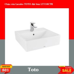 Chậu rửa Lavabo TOTO đặt bàn LT710CTR