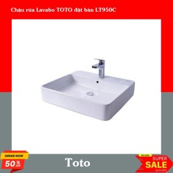 Chậu rửa Lavabo TOTO đặt bàn LT950C