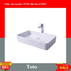 Chậu rửa Lavabo TOTO đặt bàn LT952