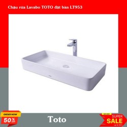 Chậu rửa Lavabo TOTO đặt bàn LT953