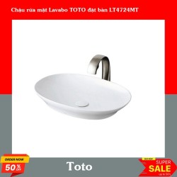 Chậu rửa mặt Lavabo TOTO đặt bàn LT4724MT
