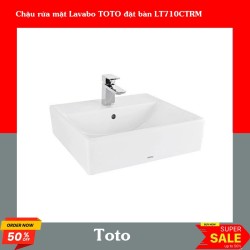 Chậu rửa mặt Lavabo TOTO đặt bàn LT710CTRM