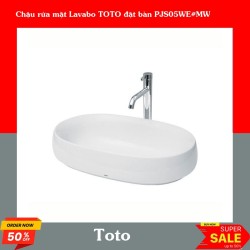 Chậu rửa mặt Lavabo TOTO đặt bàn PJS05WE#MW