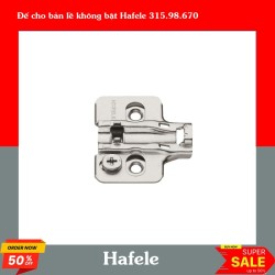 Đế cho bản lề không bật Hafele 315.98.670