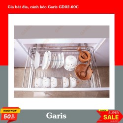 Giá bát đĩa, cánh kéo Garis GD02.60C