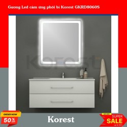 Gương Led cảm ứng phôi bỉ Korest GKRD8060S