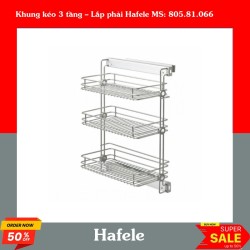 Khung kéo 3 tầng – Lắp phải Hafele MS: 805.81.066