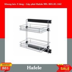 Khung kéo 3 tầng – Lắp phải Hafele MS: 805.81.162