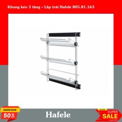 Khung kéo 3 tầng – Lắp trái Hafele 805.81.163