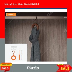 Móc gỗ treo khăn Garis GW01.1
