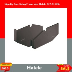 Nắp đậy Free Swing E màu xám Hafele 372.34.086