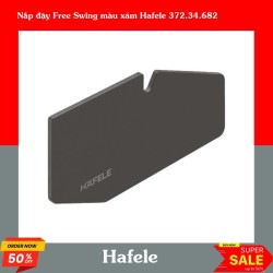 Nắp đậy Free Swing màu xám Hafele 372.34.682