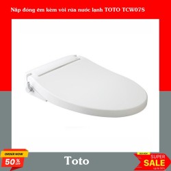 Nắp đóng êm kèm vòi rửa nước lạnh TOTO TCW07S