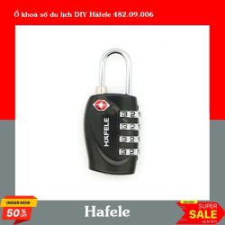 Ổ khoá số du lịch DIY Häfele 482.09.006