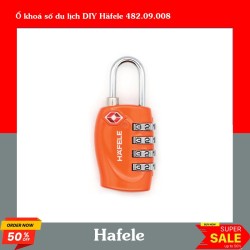Ổ khoá số du lịch DIY Häfele 482.09.008