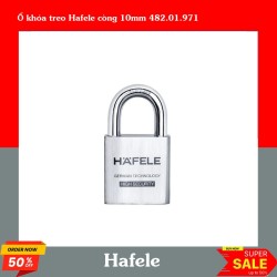 Ổ khóa treo Hafele còng 10mm 482.01.971