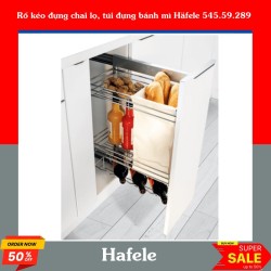 Rổ kéo đựng chai lọ, túi đựng bánh mì Häfele 545.59.289