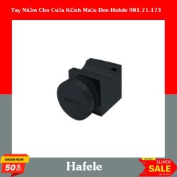 Tay Nắm Cho Cửa Kính Màu Đen Hafele 981.71.173