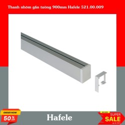 Thanh nhôm gắn tường 900mm Hafele 521.00.009