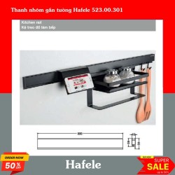 Thanh nhôm gắn tường Hafele 523.00.301