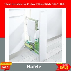 Thanh treo khăn cho tủ rộng 150mm Häfele 545.61.063