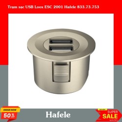 Trạm sạc USB Loox ESC 2001 Hafele 833.73.753