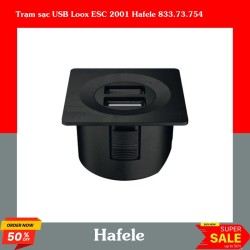 Trạm sạc USB Loox ESC 2001 Hafele 833.73.754