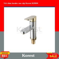 Vòi chậu lavabo cao cấp Korest K2004